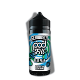 Doozy Seriously Pod Fill Blue Pear 120ml 3MG Downtown Vapoury